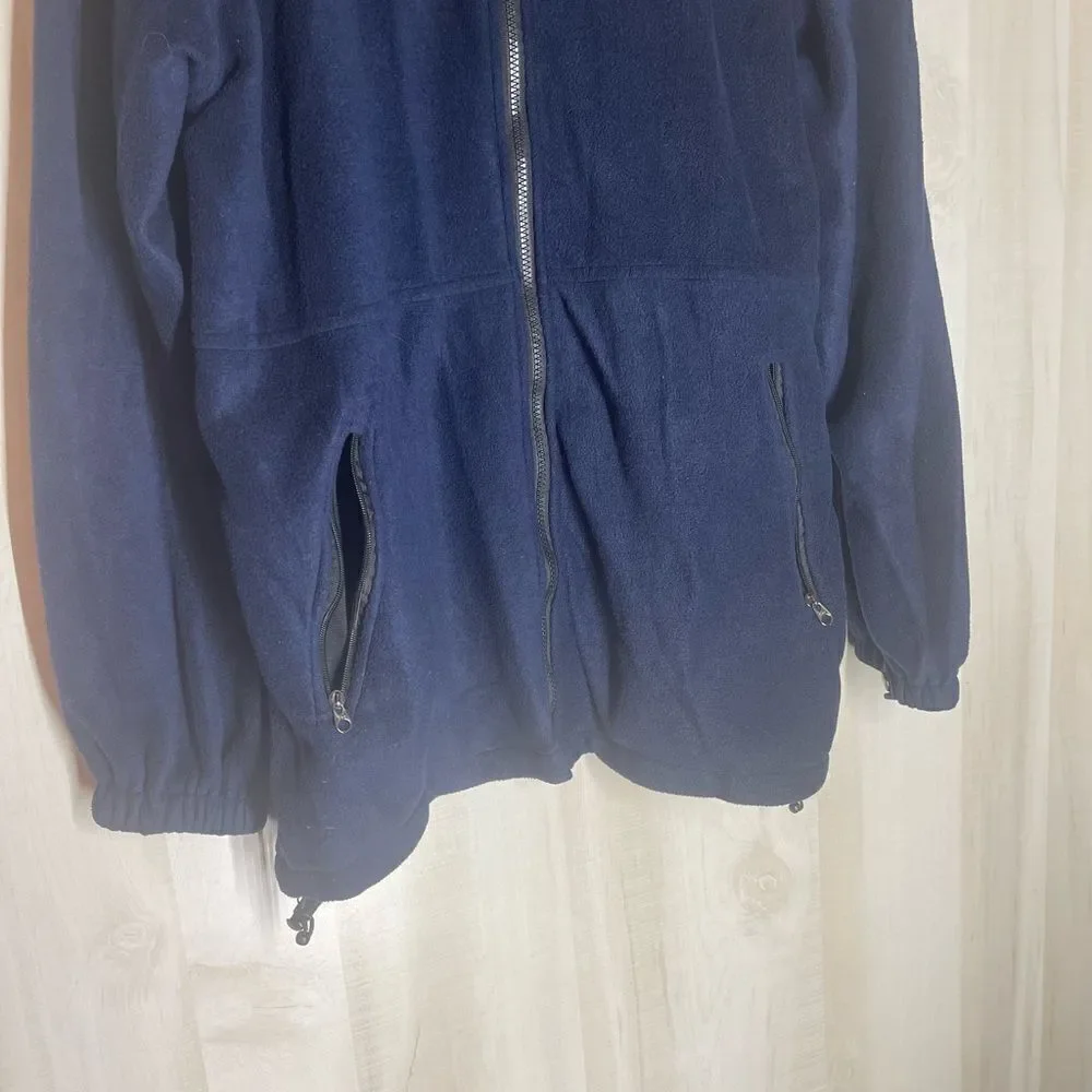 The‎ North Face Gore Windstopper navy fleece jacket summit series, size XXL